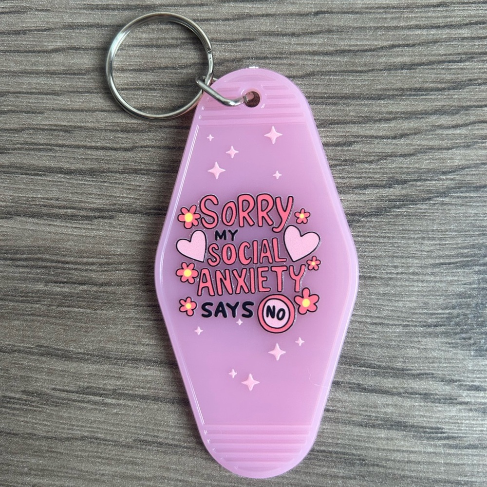 Handmade Vintage Style Motel Keychain Funny Colorful - Choice of 1 - Picture 11 of 12